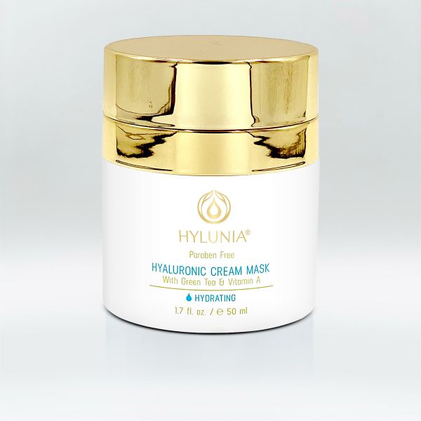 Hyaluronic Cream Mask With Green Tea, Vitamin A, Oats & Coco Butter